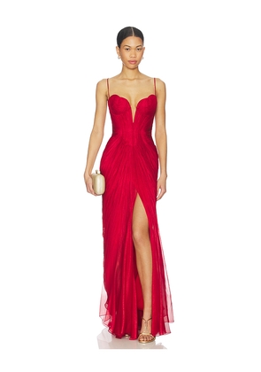 Maria Lucia Hohan Cecilia Dress in Red. Size 38/6. Also in 40/8.