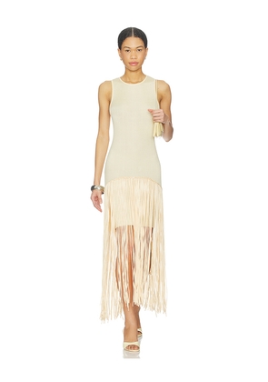 LAMARQUE Adelita Dress in Yellow. Size L. Also in S, XXS, XS, M, XL.