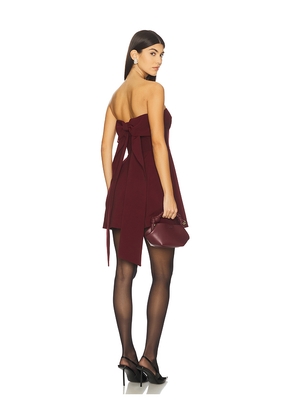 Maude Club Juno Dress in Burgundy. Size M. Also in S, XS.