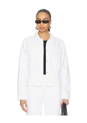 MOTHER The Bruiser Jacket in White. Size L. Also in M, S, XL, XS.