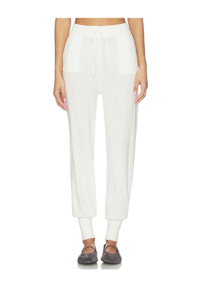 Lisa Yang Abra Trousers in Ivory. Size 0. Also in 1, 2.