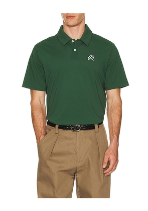Malbon Golf Fairway Baldwin Polo in Green. Size L. Also in S, M, XL/1X.