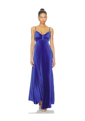 LIKELY Asra Gown in Blue. Size 12. Also in 2, 4.