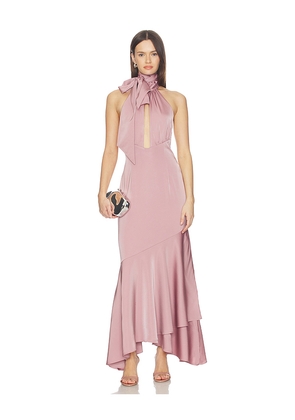 MORE TO COME Venita Maxi Dress in Mauve. Size L. Also in M, S, XL, XS, XXS.
