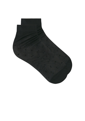 Lovers and Friends Florence Sheer Sock in Black.