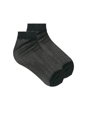 Lovers and Friends Heidi Sheer Sock in Black.
