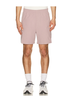 On 7 Core Shorts in Mauve. Size L. Also in M, XL/1X.