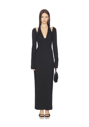 Lovers and Friends Ainsley Maxi Dress in Black. Size L. Also in M, S, XL, XS, XXS.