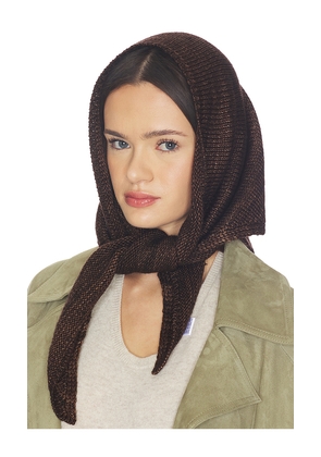 Loeffler Randall Monty Bandana in Brown.