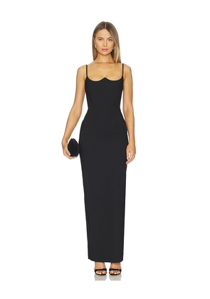 Nookie Aaliyah Maxi Dress in Black. Size L. Also in XS, S, M.