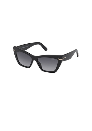 TOM FORD Wyatt Sunglasses in Black.