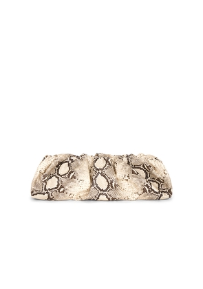 Mansur Gavriel Montagna Clutch in Cream.