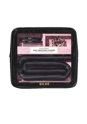 SILKE London Heatless Curler in Black.
