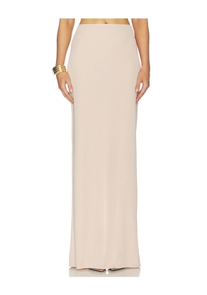 The New Arrivals by Ilkyaz Ozel Zada Skirt in Nude. Size 40/6. Also in 42/8.