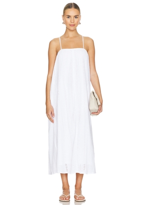 Seafolly Broderie Maxi Dress in White. Size L. Also in M.