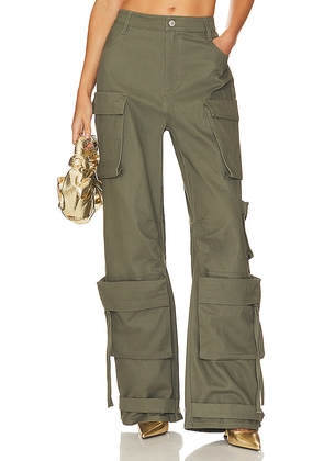 Steve Madden Duo Cargo Pant in Olive. Size L. Also in M, S, XL, XS.