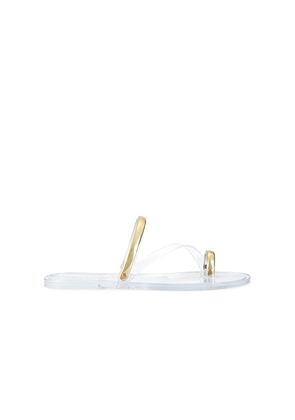 Steve Madden Fuze Flat in Metallic Silver. Size 7. Also in 8, 9.