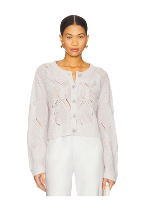 SABLYN Emmanuel Cardigan in Lavender. Size L. Also in M.