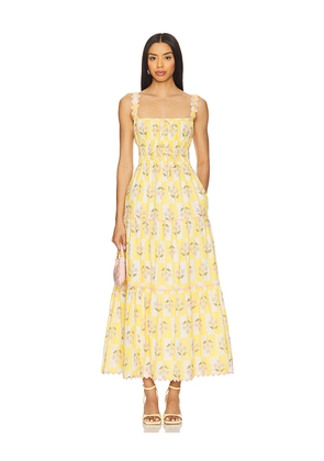 SAYLOR Zarina Dress in Yellow. Size M. Also in S.