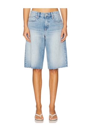 SLVRLAKE Mica Short in Blue. Size 23. Also in 31.