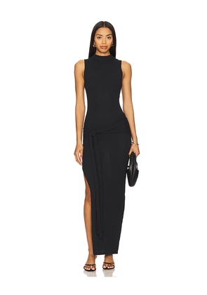 SNDYS Eisha Maxi Dress in Black. Size L. Also in M, XL.