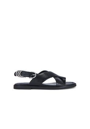 Rag & Bone Gia Toe Loop Sandal in Black. Size 36.5. Also in 39.5.