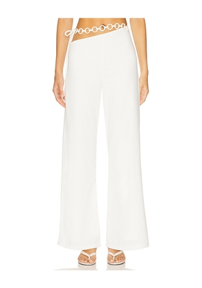 Saudade Sienna Pant in Ivory. Size L. Also in S.