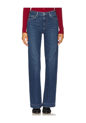 PAIGE Leenah Wide Leg Jeans in Blue. Size 24. Also in 27, 28.