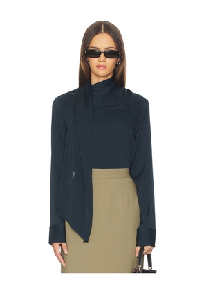 SRG Celeste Silk Top in Navy. Size L. Also in M, S, XL, XS, XXS.