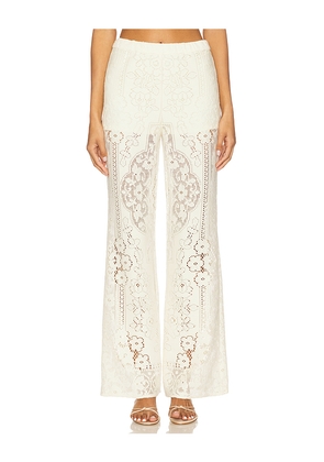 Sea Arianna Lace Pants in Cream. Size 0. Also in 00, 12, 4, 6.