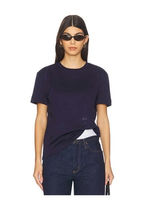 Terez x REVOLVE Yankees All Over Gems Tee in Navy. Size L. Also in M, S, XL, XS, XXS.