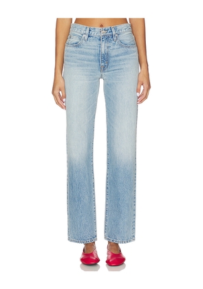 SLVRLAKE Kendra Straight Leg Jeans in Blue. Size 25. Also in 29, 31.