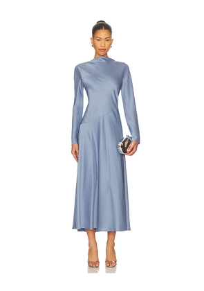 Rue Sophie Agni Dress in Blue. Size L. Also in S, XS.