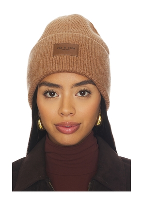 Rag & Bone Blake Beanie in Cognac.