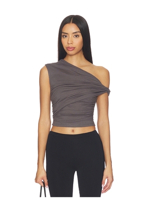 superdown Alessia Top in Grey. Size L. Also in M, S, XL, XS, XXS.
