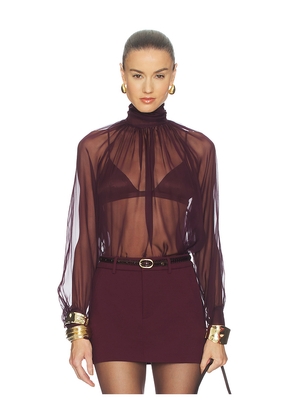 Palmatic Studio Liss Blouse in Purple. Size M. Also in L, XS.