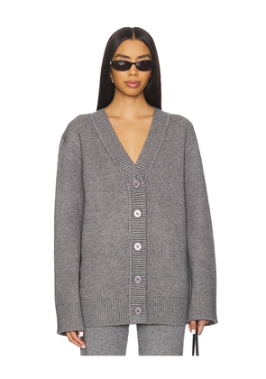 SEROYA Denise Cardigan in Grey. Size L. Also in S, XS.