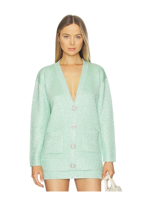 retrofete Sana Cardigan in Mint. Size L. Also in M, S, XL, XS, XXS.