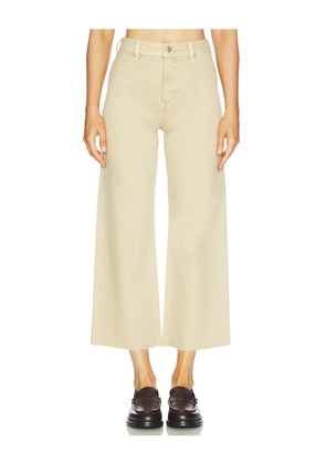 PISTOLA Penny Crop High Rise Wide Leg Jeans in Tan. Size 24. Also in 25, 26, 27, 28, 29, 31.