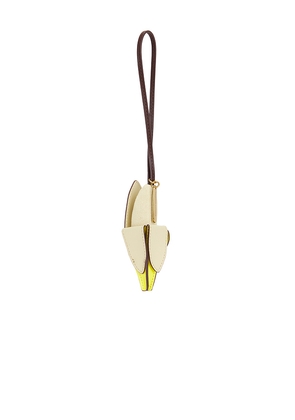 Rebecca Minkoff Banana Bag Charm in Yellow.