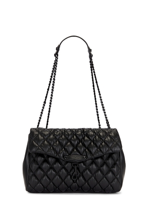 Rebecca Minkoff Bliss Shoulder Bag in Black.