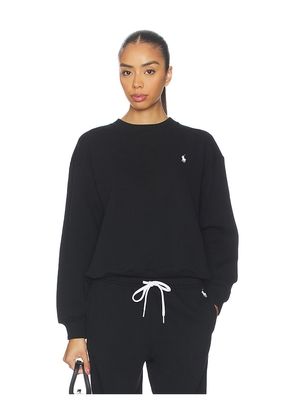 Polo Ralph Lauren Arctic Fleece Long Sleeve Crew Neck Sweatshirt in Black. Size L. Also in XS, S, M.
