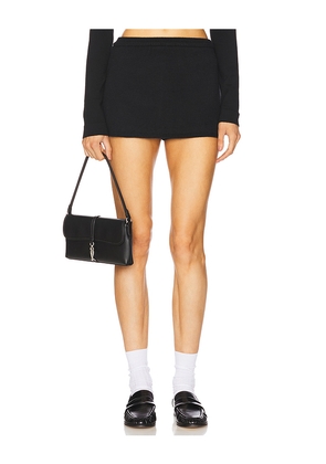 WeWoreWhat Mini Sweater Skirt in Black. Size L. Also in XL.