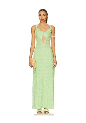 Waimari Maea Maxi Dress in Sage. Size M. Also in S, XS.