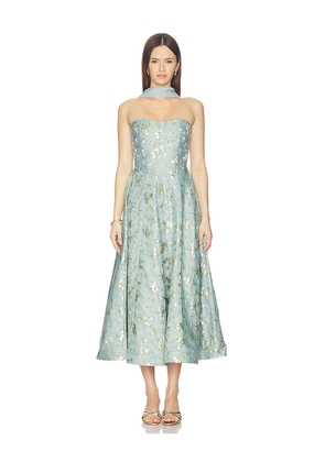 V. Chapman Hazel Dress in Blue. Size 0. Also in 2, 6, 8, 10.