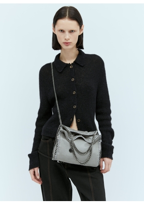Stella McCartney Falabella Mini Tote Handbag - Woman Handbags Grey One Size
