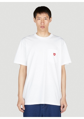 Carhartt WIP Pocket Heart T-shirt - Man T-shirts White M