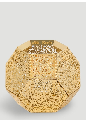 Tom Dixon Etch Tealight Holder -  Candles & Scents Gold One Size