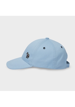 Paul Smith Pale Blue Zebra Logo Baseball Cap