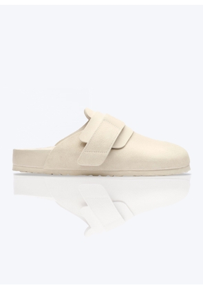 Birkenstock 1774 x Tekla Nagoya Suede Clogs -  Slip Ons Cream Eu - 35